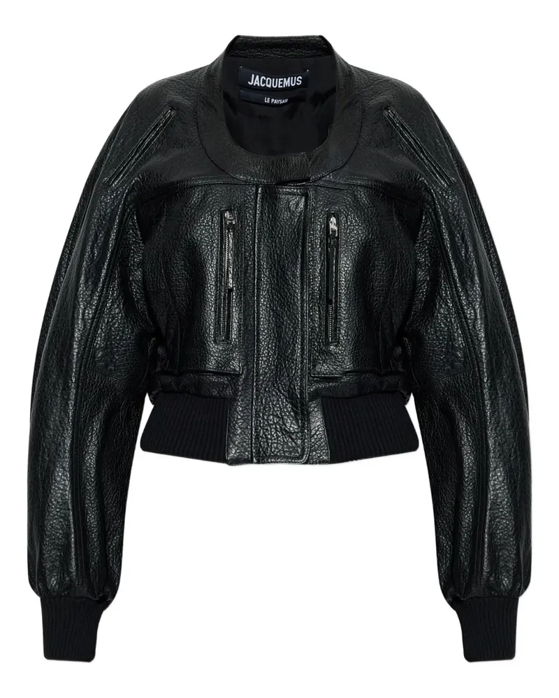 Jacquemus Tore Bomberjacke - Schwarz Schwarz