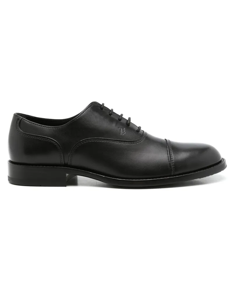 TOD'S Oxford-Schuhe mit Monogramm Schwarz