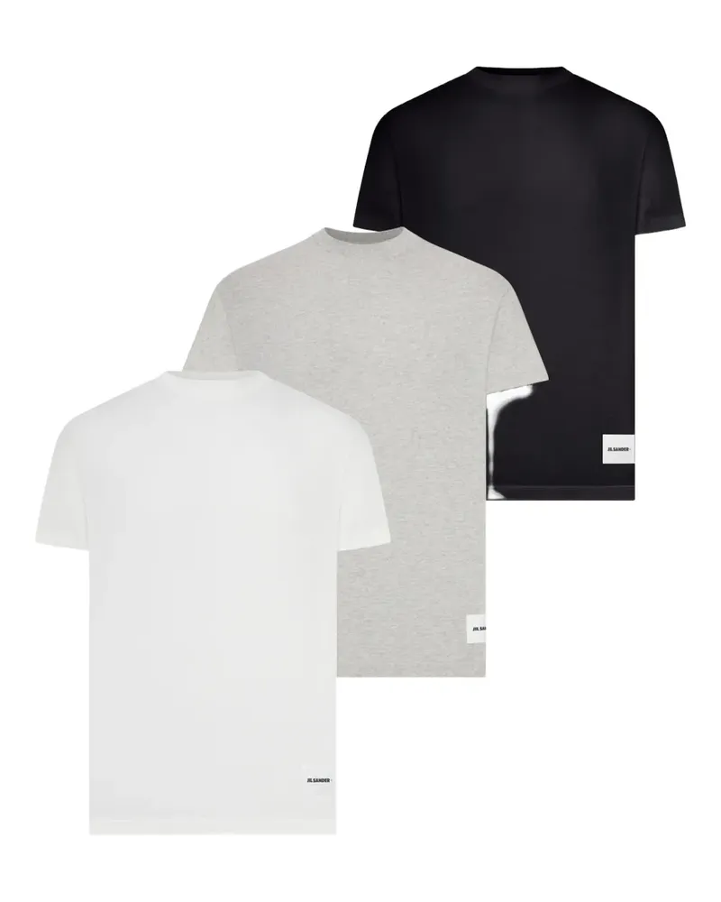 Jil Sander T-Shirts (3er-Set) - Weiß Weiß
