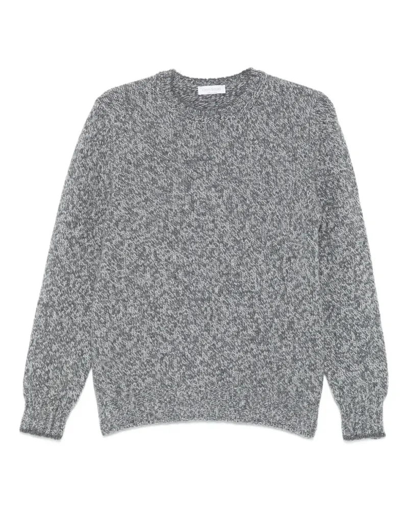 Gran Sasso Melierter Pullover - Grau Grau