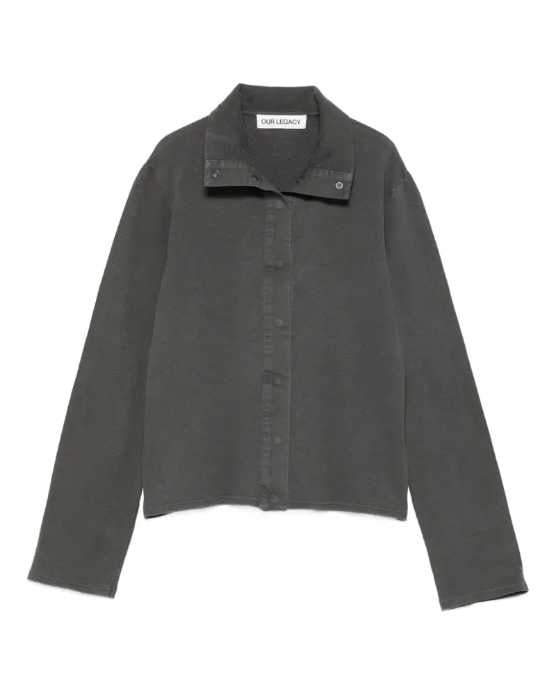 Our Legacy buttoned collared jacket - Grau Grau