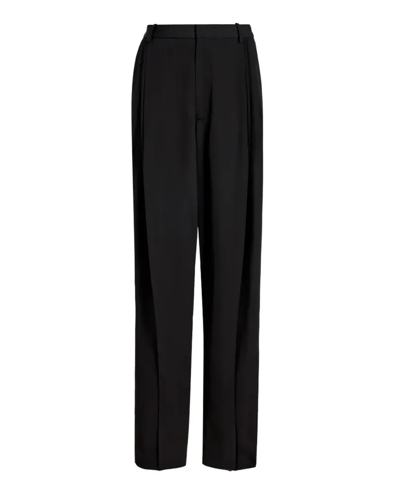 Proenza Schouler Clementina Hose mit Falten - Schwarz Schwarz