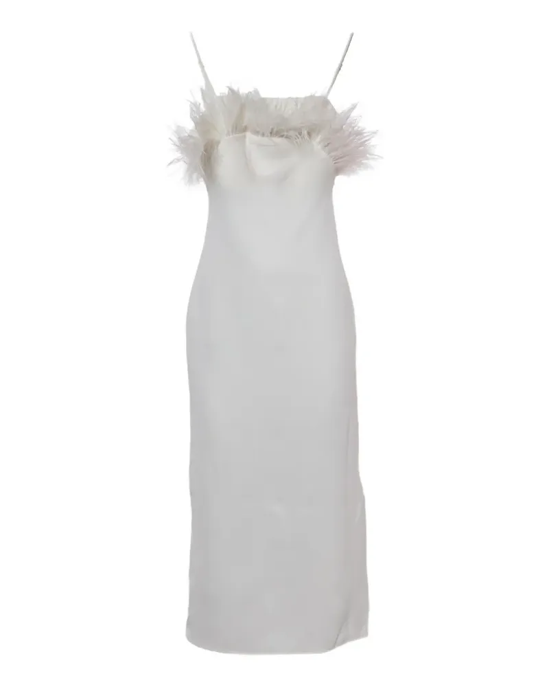 ELLIATT Harley Midikleid mit Federn - Nude Nude