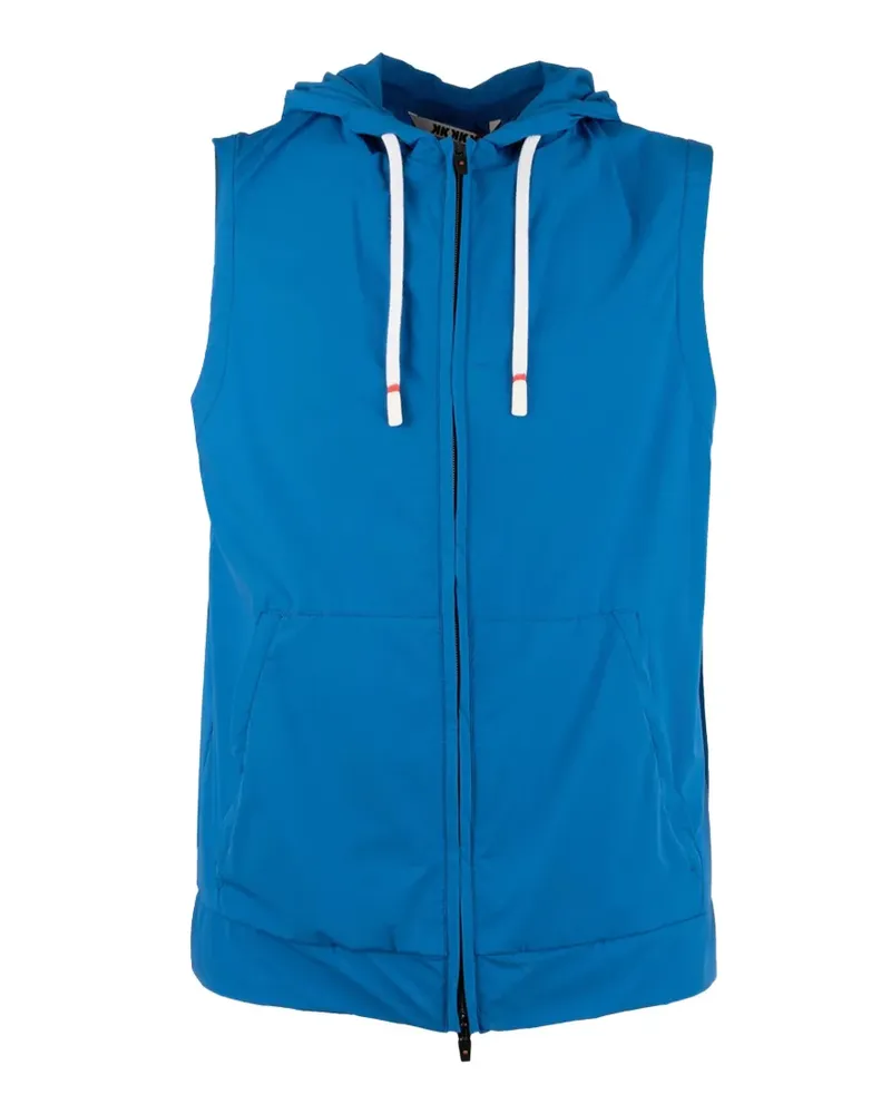 KIRED Azel hooded gilet - Blau Blau