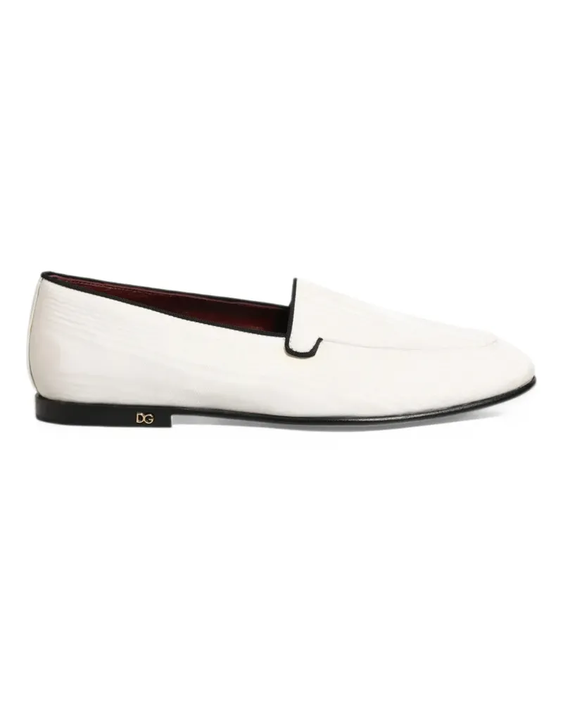 Dolce & Gabbana slip-on loafers - Weiß Weiß