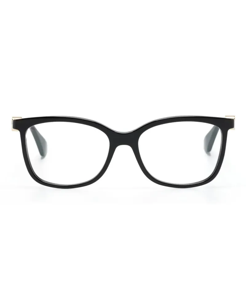 Cartier Brille mit eckigem Gestell - Schwarz Schwarz