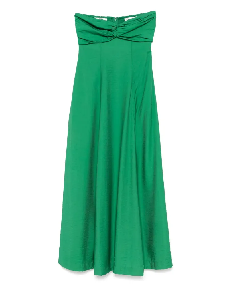 Essentiel Georgia Maxikleid - Grün Grün