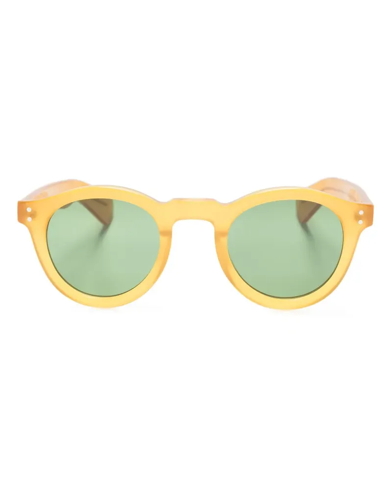 EPOS Runde Argos Sonnenbrille - Gelb Gelb
