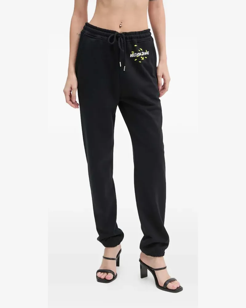 Moschino drawstring pants - Schwarz Schwarz