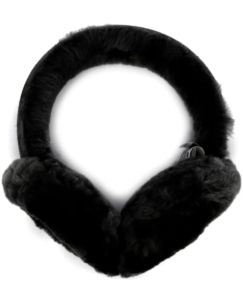 UGG Haarband aus Faux Fur - Schwarz Schwarz