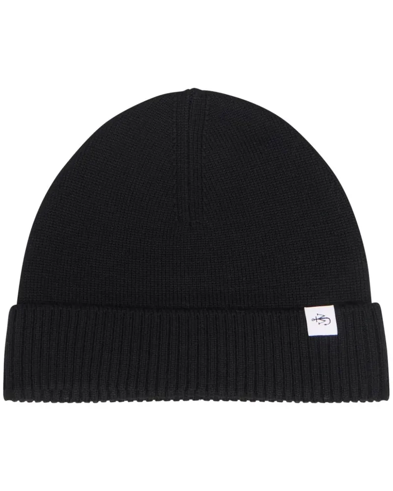J.W.Anderson Gestrickte Beanie - Schwarz Schwarz