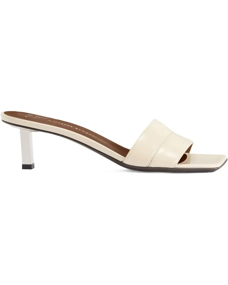 Giuseppe Zanotti Berenys Sandalen 50mm - Weiß Weiß