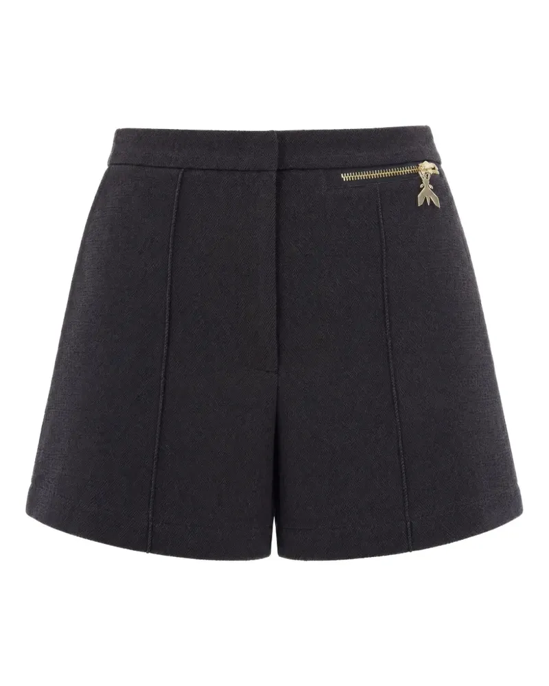 Patrizia Pepe zip-detail tailored shorts - Schwarz Schwarz