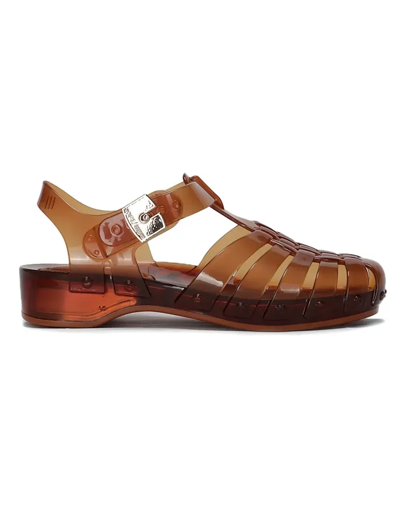 Melissa x Scholl Possession Pescura cage sandals - Braun Braun