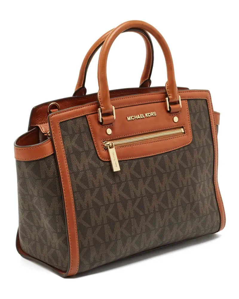 Michael Kors Großer Selma Canvas-Tote Bag - Braun Braun