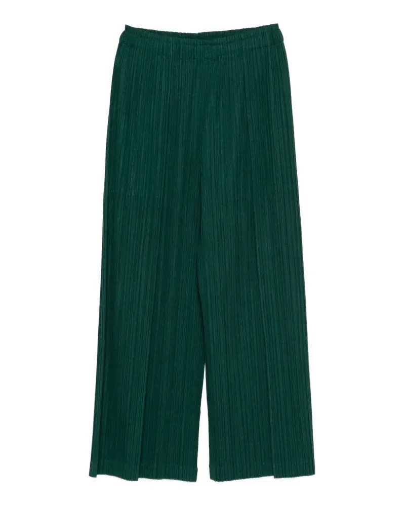 Issey Miyake pleated trousers - Grün Grün