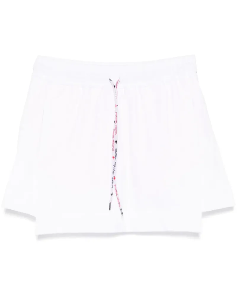 Vivienne Westwood Cheerleader Minirock - Weiß Weiß