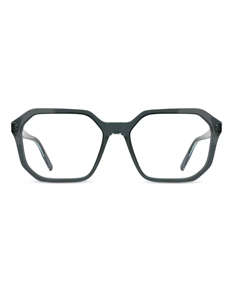 Karl Lagerfeld Brille mit geometrischem Gestell - Grau Grau