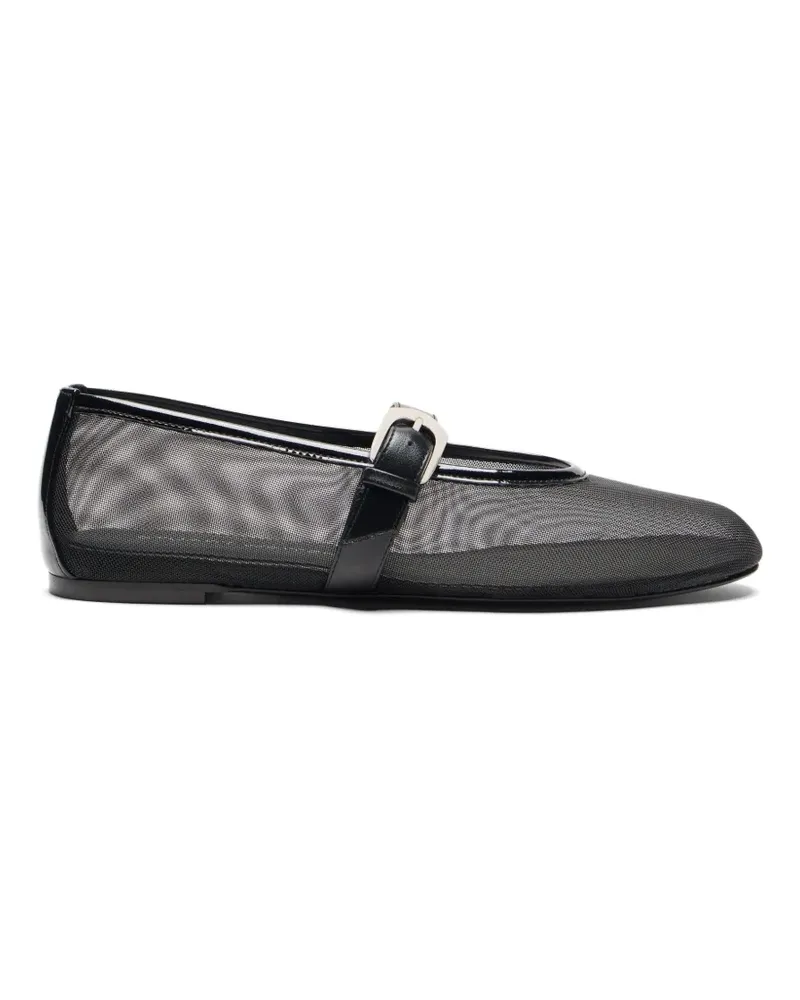 Stuart Weitzman Sai Bareitall ballet flats - Schwarz Schwarz