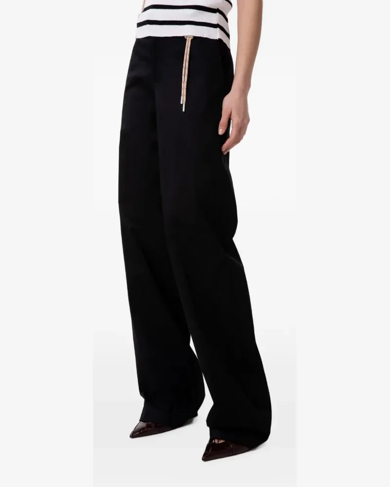 Gaëlle Bonheur straight-fit trousers - Schwarz Schwarz
