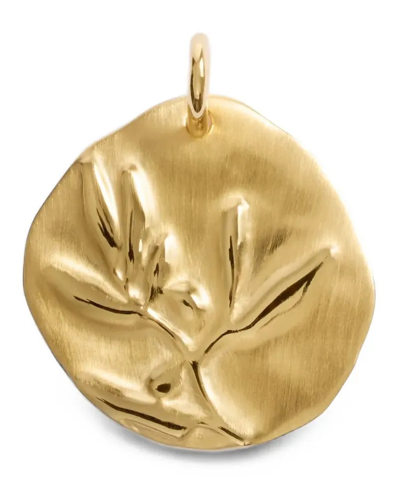 Monica Vinader Peace-Anhänger - Gold Gold