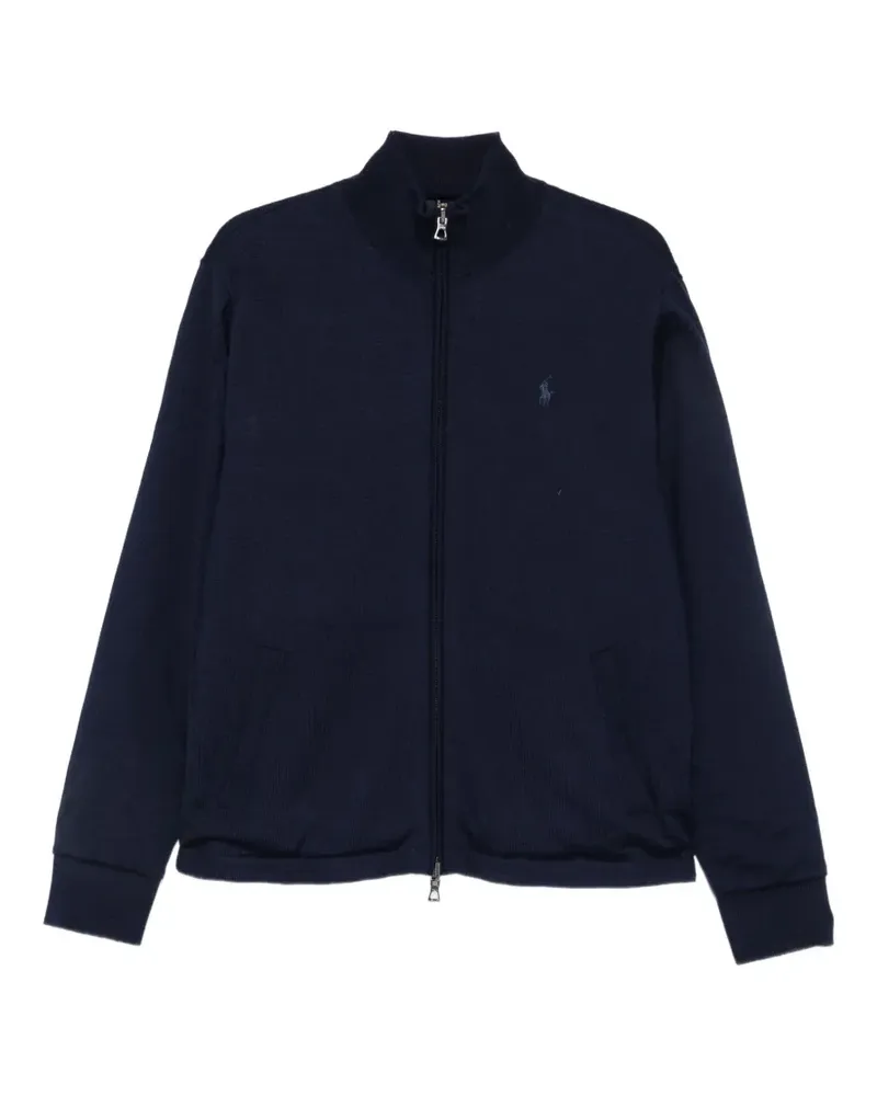 Ralph Lauren Wendbare Jacke mit Reißverschluss und Logo-Stickerei - Blau Blau