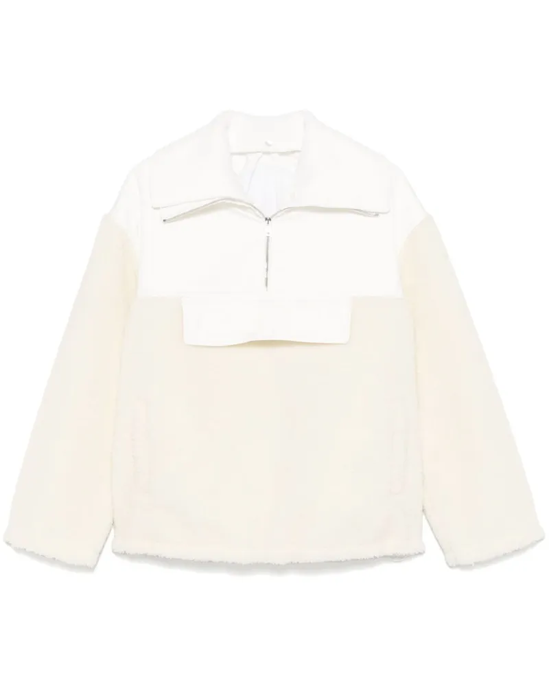 Gucci Fleece-Kapuzenjacke - Weiß Weiß
