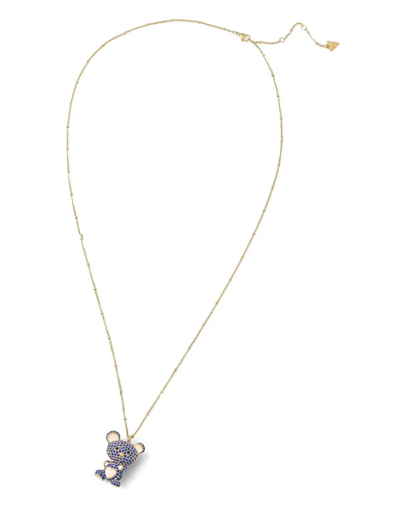 Guess bear necklace - Gold Gold