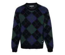 Jacquard-Pullover mit Argyle-Muster