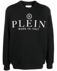 Philipp Plein Gerippter Pullover Schwarz