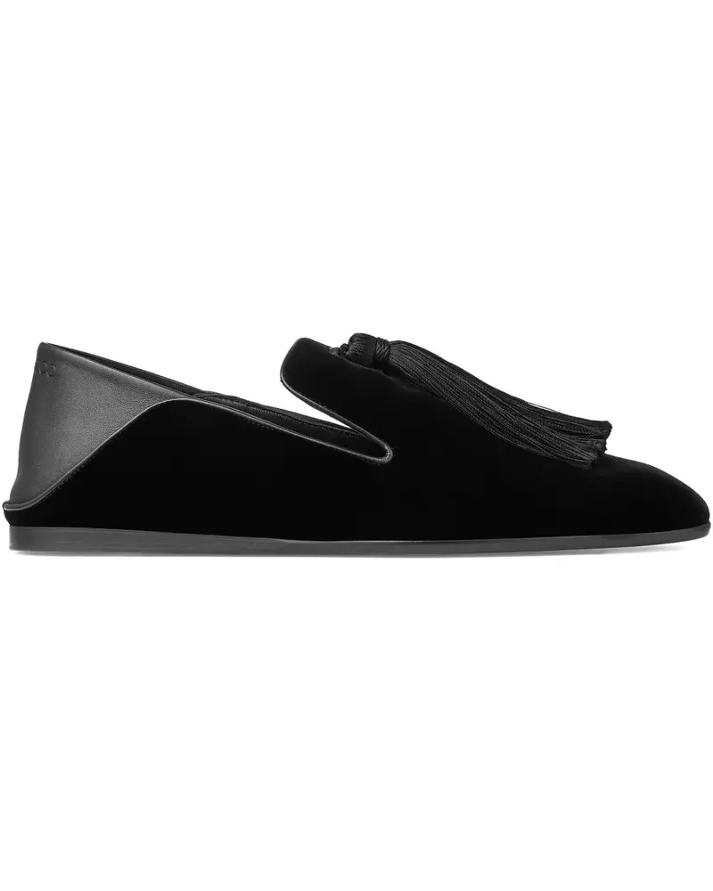 Jimmy Choo Eliot Loafer mit Quasten - Schwarz Schwarz