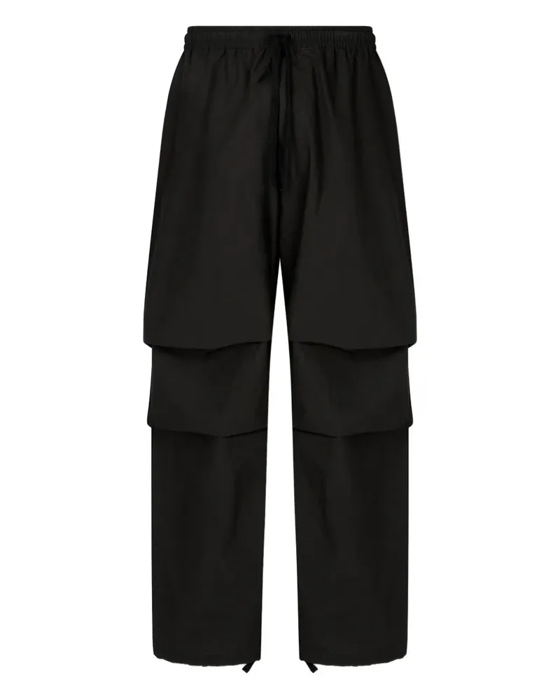 ManOnTheBoon Parachute Hose - Schwarz Schwarz
