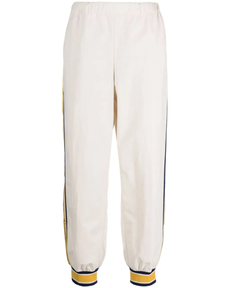 Gucci Jogginghose mit Streifen Nude