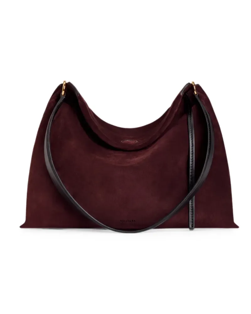 WANDLER Penelope suede shoulder bag - Rot Rot