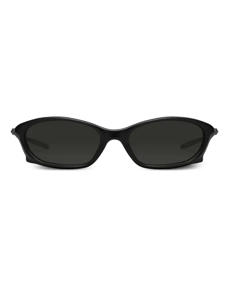 Gentle Monster Turbo M01 Sonnenbrille mit ovalem Gestell - Schwarz Schwarz
