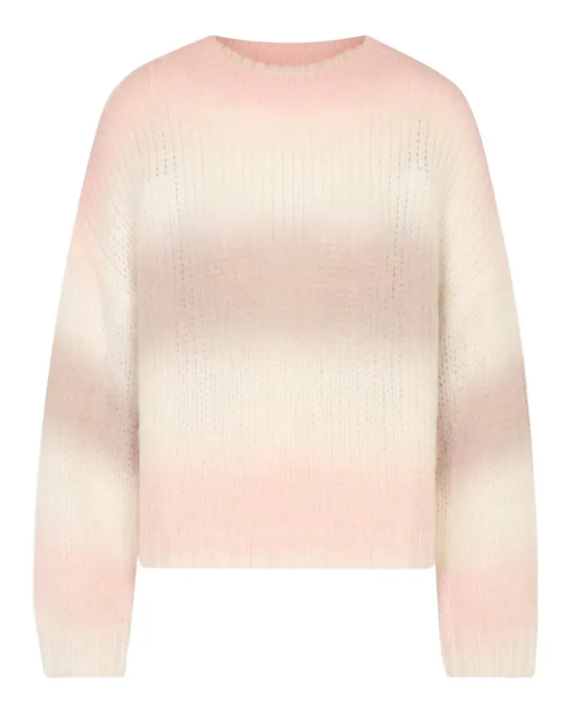 Juvia Pullover mit Spray-Streifen - Rosa Rosa