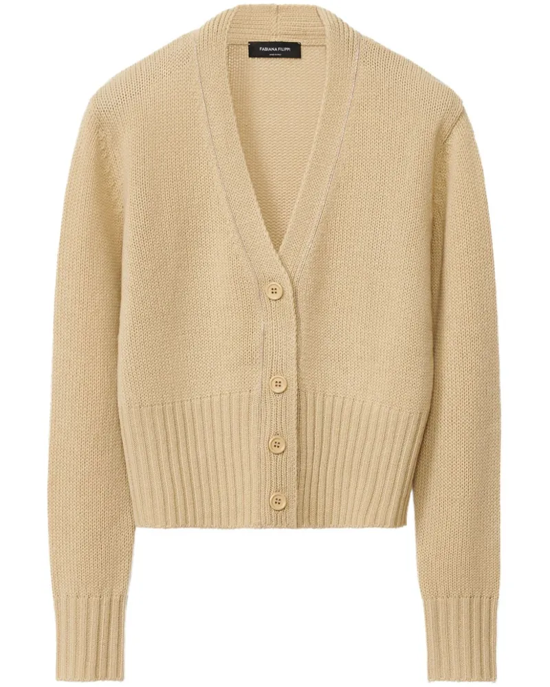 Fabiana Filippi Cardigan aus Kaschmir - Nude Nude
