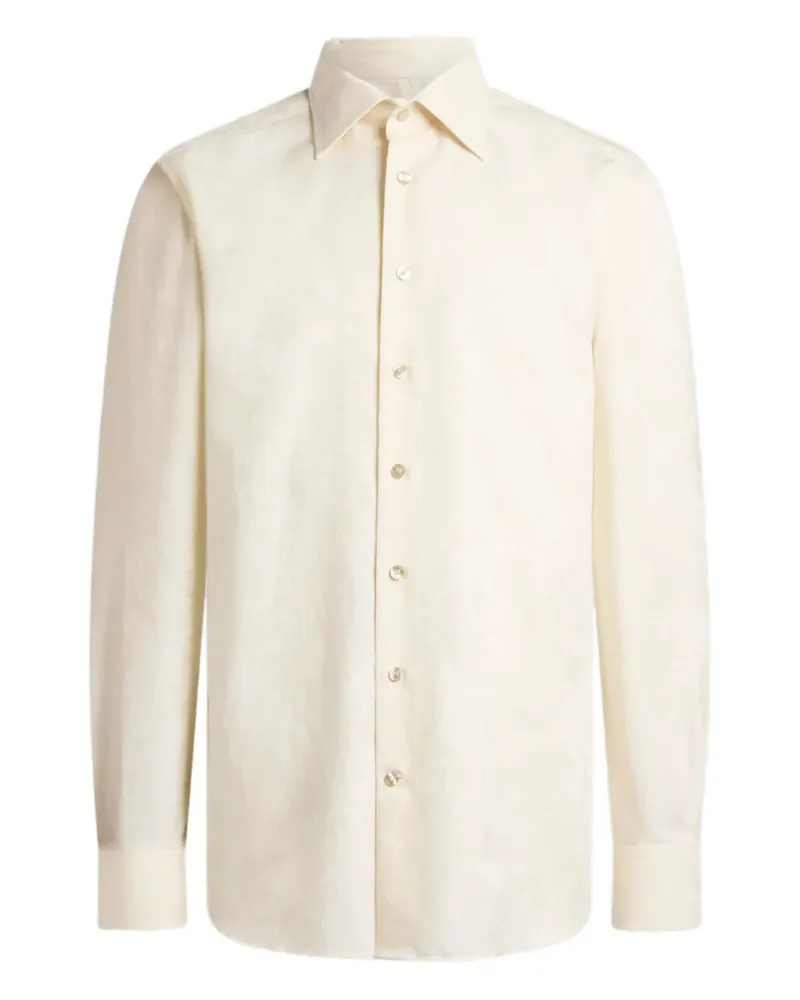 Etro Jacquard-Hemd mit Paisleymuster - Nude Nude