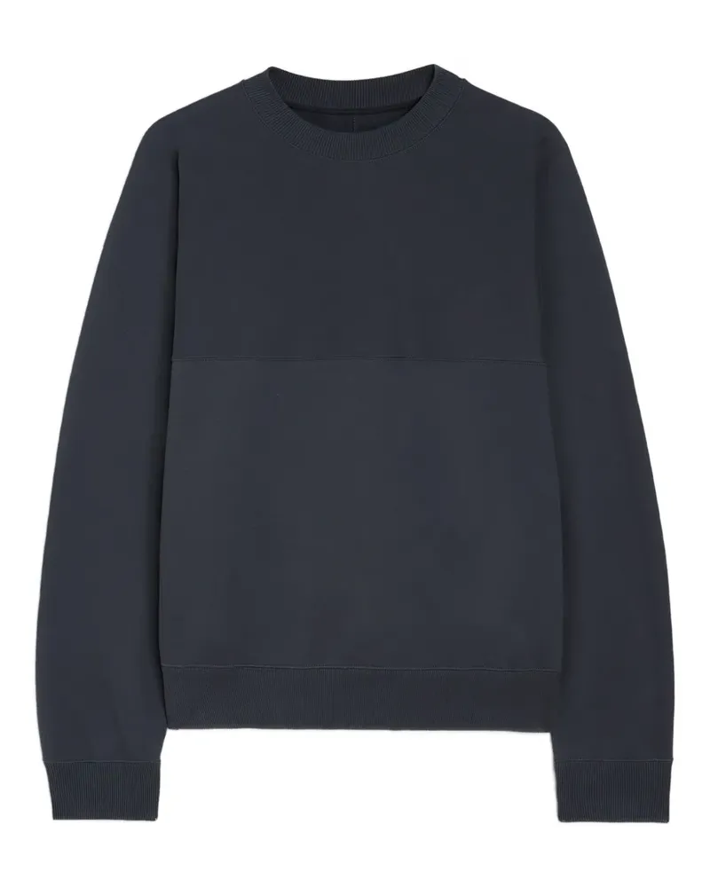 Jil Sander Sweatshirt mit Rundhalsausschnitt - Blau Blau