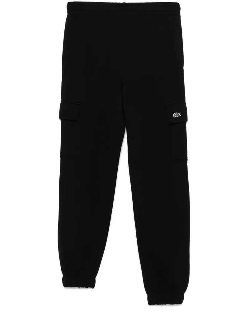 Lacoste Jogginghose mit Cargotaschen - Schwarz Schwarz