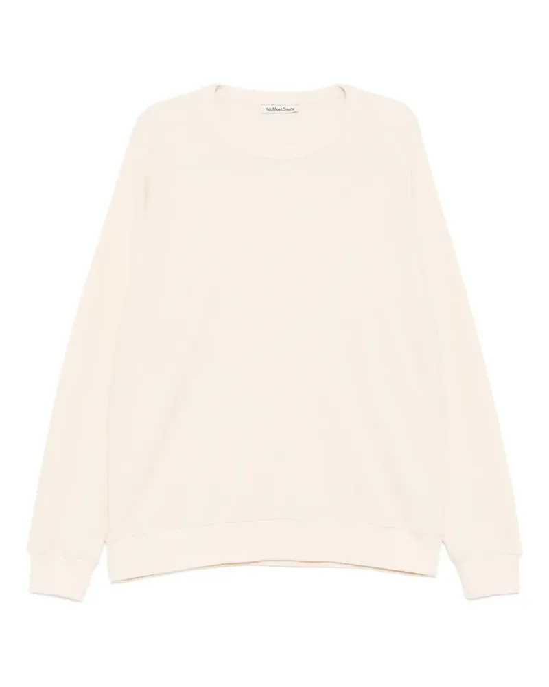 YMC Almost Grown Sweatshirt - Nude Nude