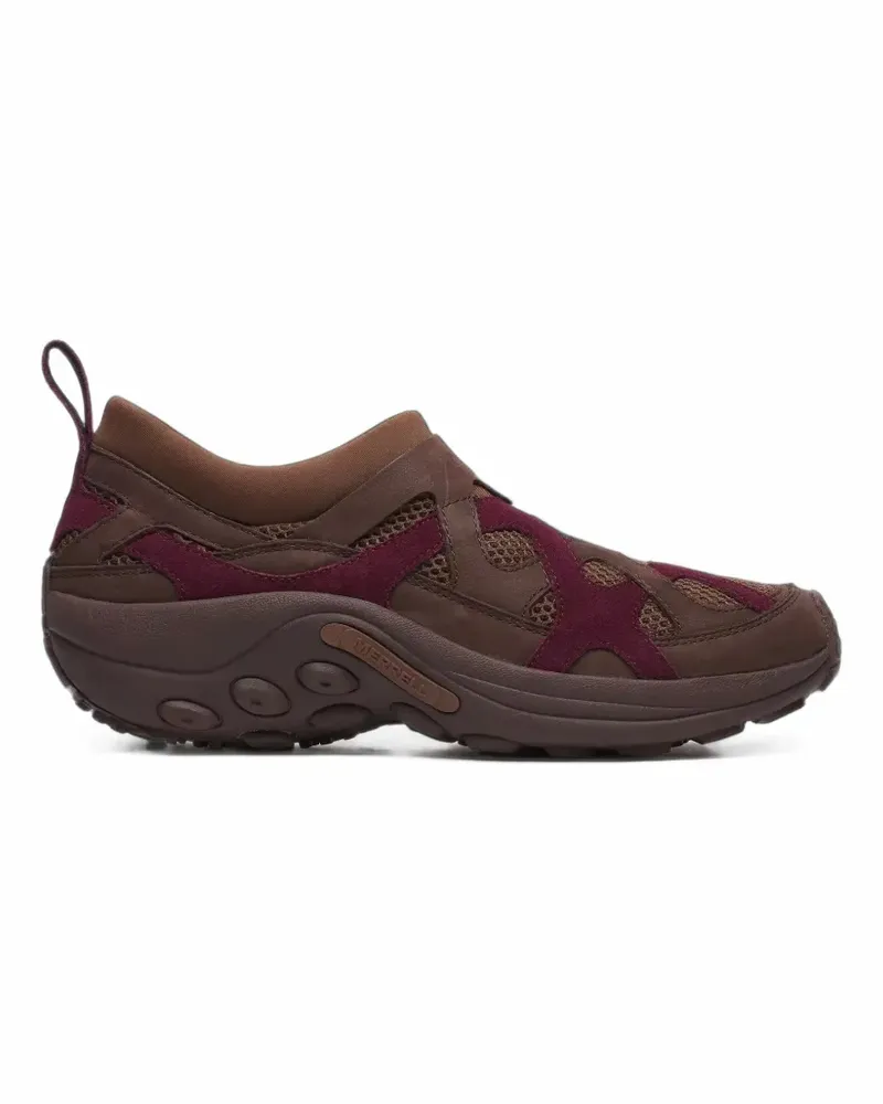 MERRELL Jungle Moc Twist Low-Top-Sneakers mit runder Kappe - Rot Rot