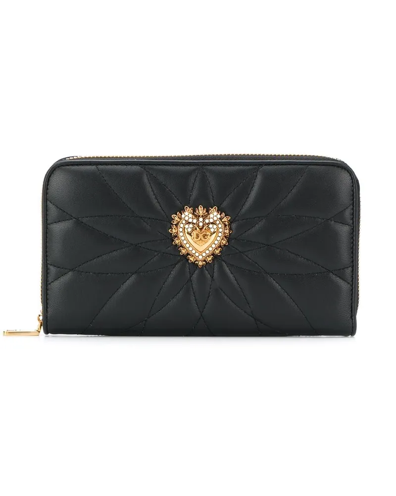 Dolce & Gabbana Devotion' Portemonnaie - Schwarz Schwarz