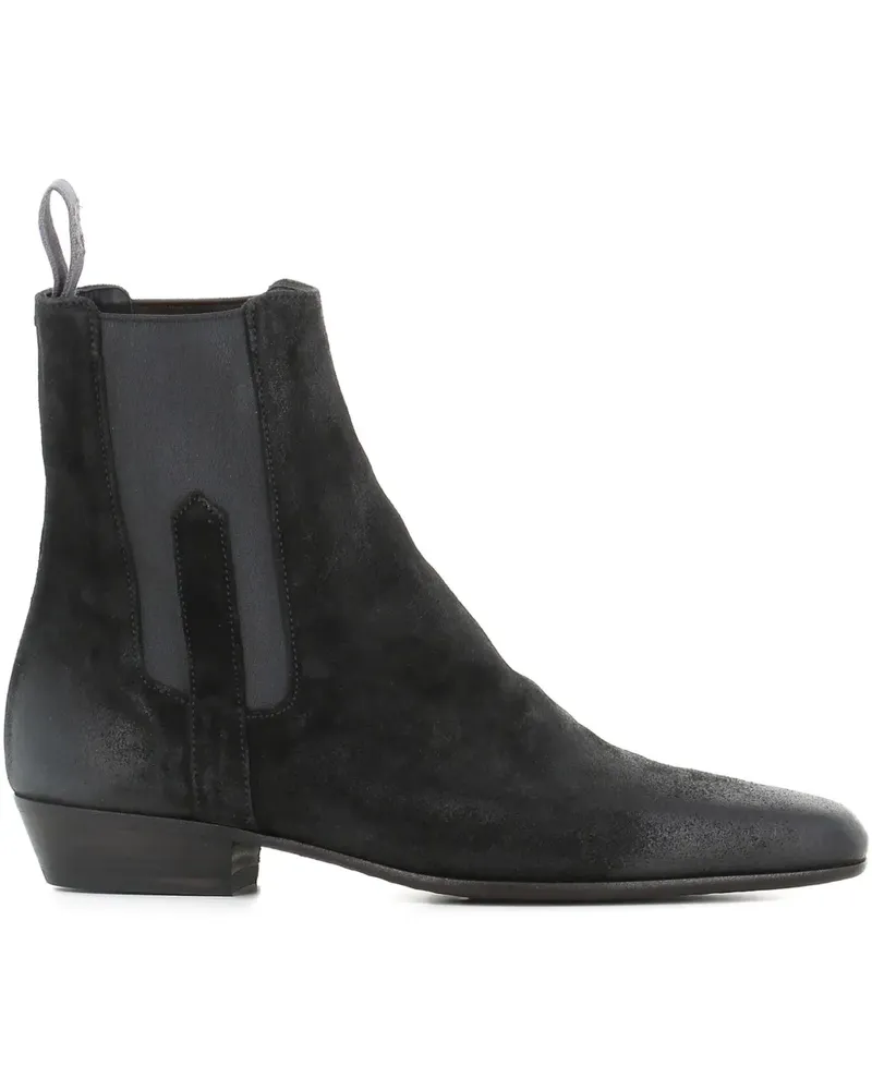 Pantanetti 30mm suede Chelsea boots - Schwarz Schwarz