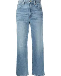 SLVRLAKE Gerade Cropped-Jeans Blau