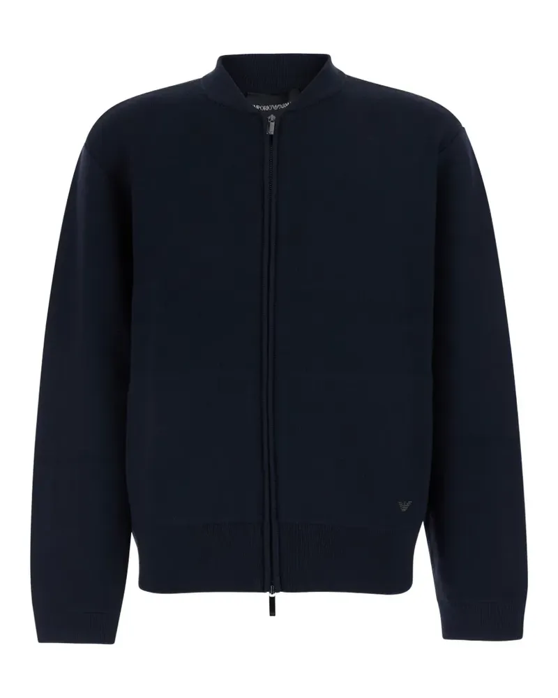 Emporio Armani Cardigan mit Reißverschluss - Blau Blau