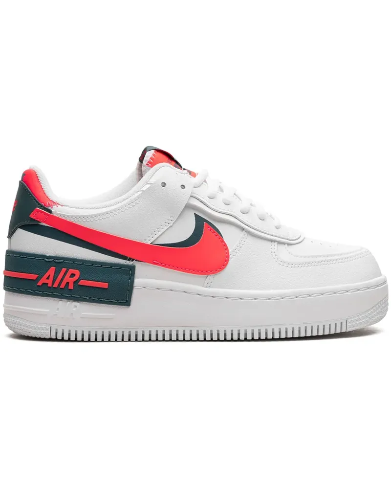Nike Air Force 1 Shadow White/Solar Red Sneakers - Weiß Weiß