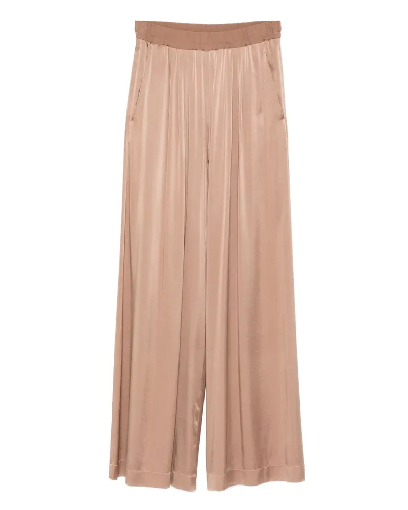 forte_forte Hose mit elastischem Bund - Nude Nude