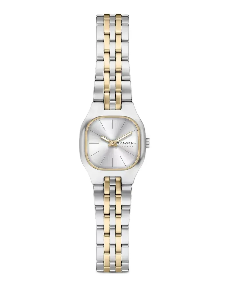 Skagen Mellem Cushion Case Armbanduhr 22mm - Silber Silber