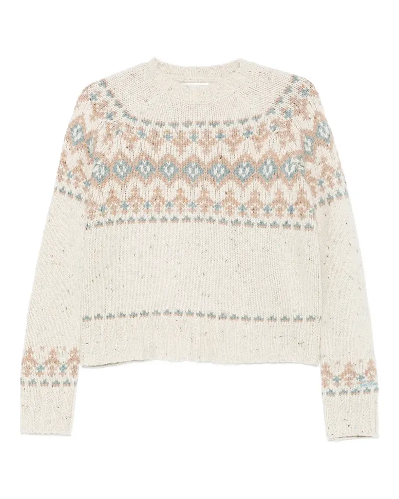 MC2 Saint Barth Pullover mit Fair-Isle-Muster - Nude Nude